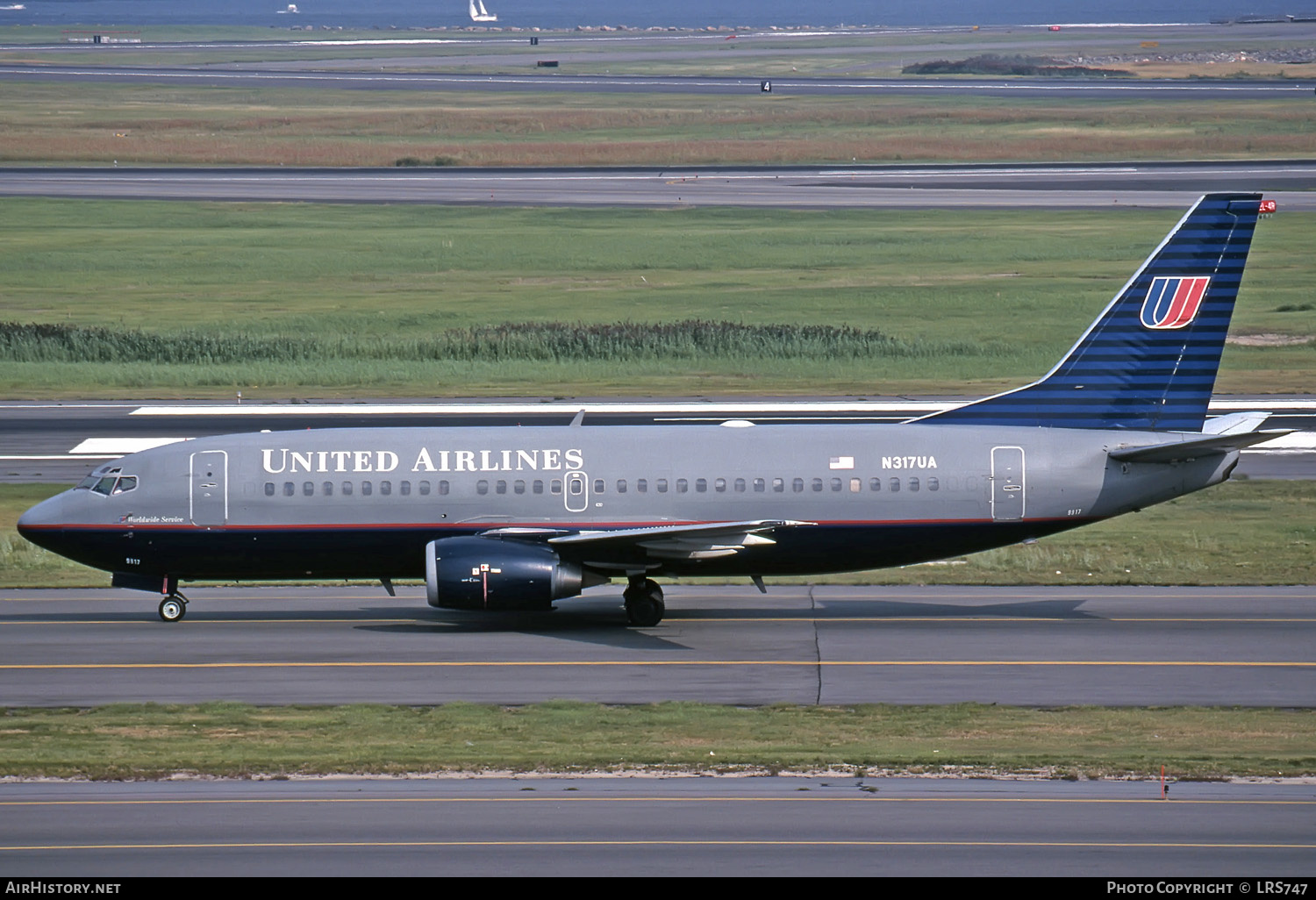 Aircraft Photo of N317UA | Boeing 737-322 | United Airlines | AirHistory.net #277616