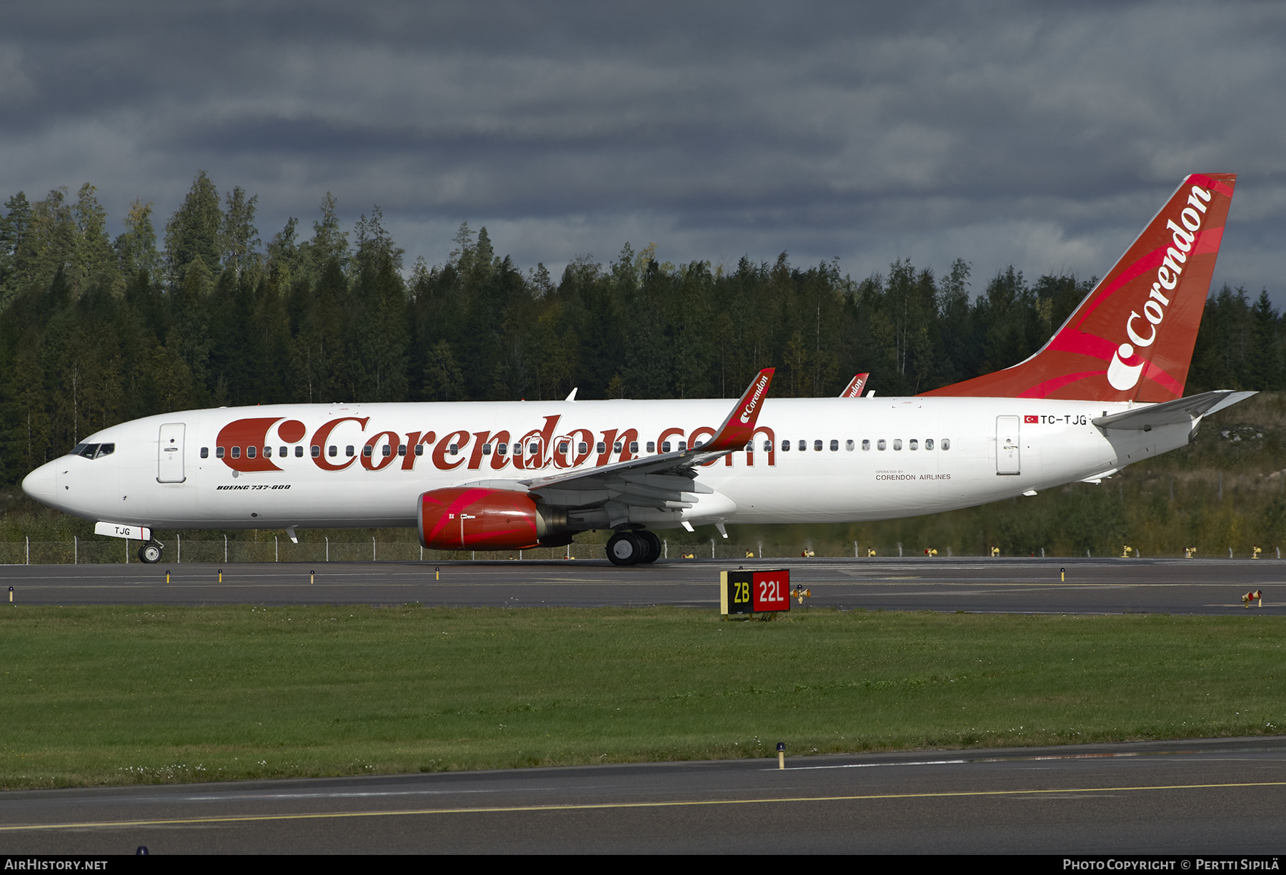 Aircraft Photo of TC-TJG | Boeing 737-86J | Corendon Airlines | AirHistory.net #277651