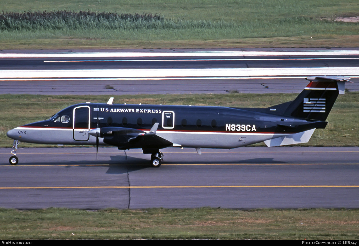 Aircraft Photo of N839CA | Raytheon 1900D | US Airways Express | AirHistory.net #277684