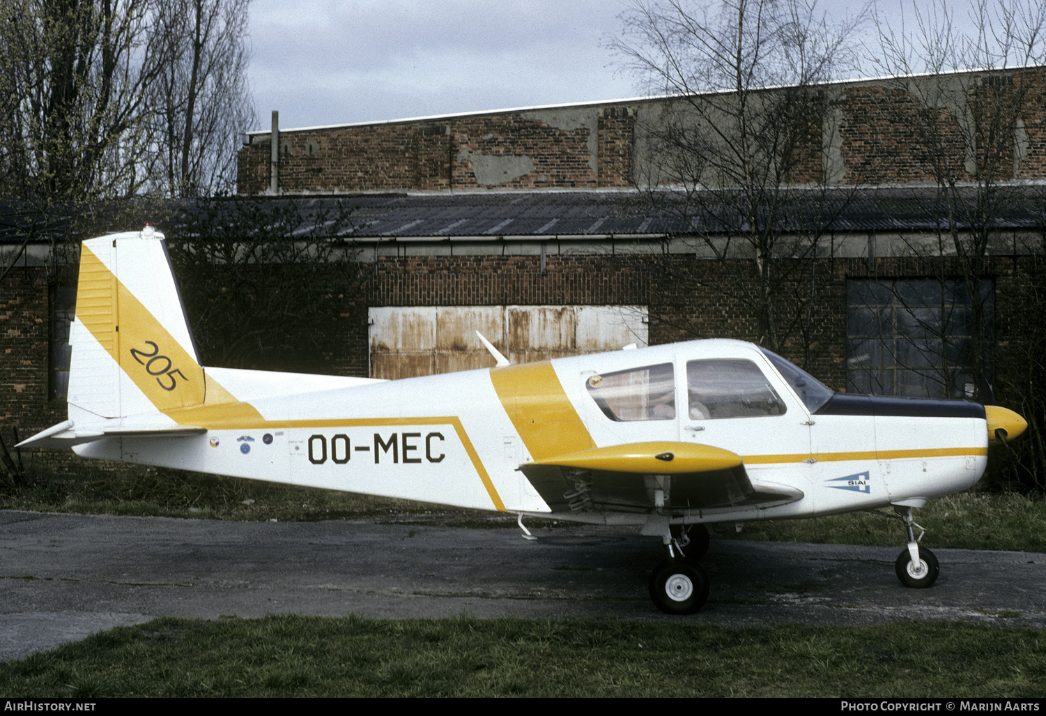 Aircraft Photo of OO-MEC | SIAI-Marchetti S-205-18R | AirHistory.net #277685
