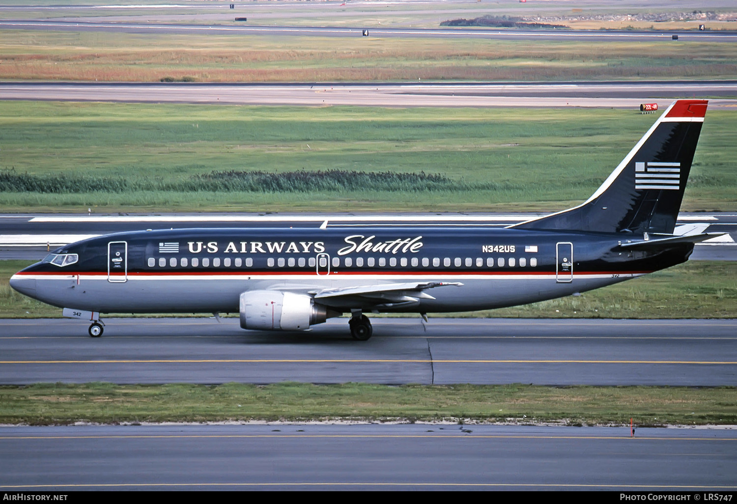 Aircraft Photo of N342US | Boeing 737-301 | US Airways Shuttle | AirHistory.net #277702