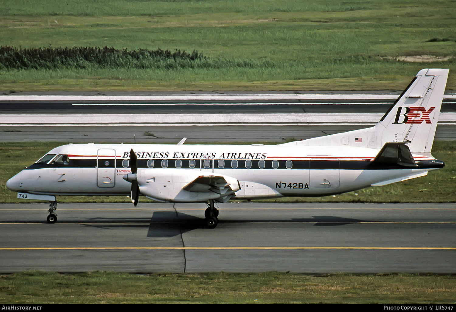 Aircraft Photo of N742BA | Saab-Fairchild SF-340A | Business Express Airlines - BEX | AirHistory.net #277716