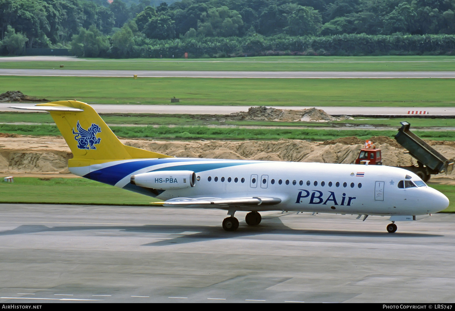 Aircraft Photo of HS-PBA | Fokker F28-4000 Fellowship | PB Air | AirHistory.net #277721