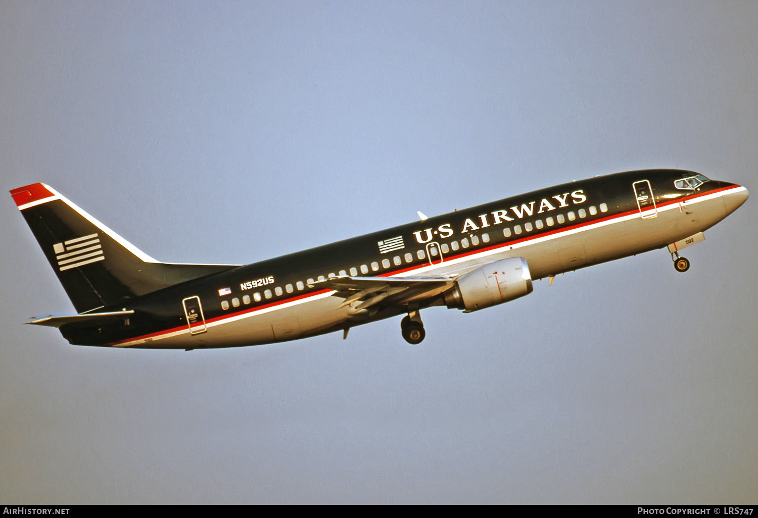 Aircraft Photo of N592US | Boeing 737-301 | US Airways | AirHistory.net #277726