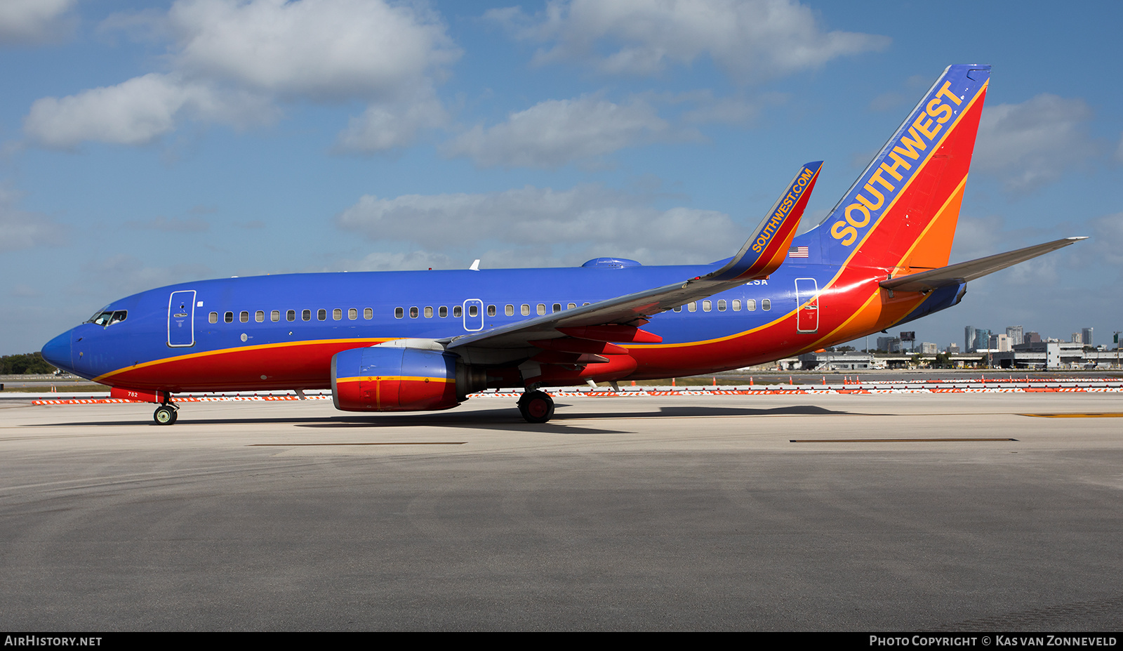 Aircraft Photo of N782SA | Boeing 737-7H4 | Southwest Airlines | AirHistory.net #277741