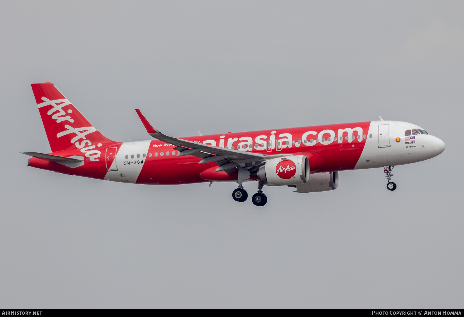 Aircraft Photo of 9M-AGW | Airbus A320-251N | AirAsia | AirHistory.net #277749