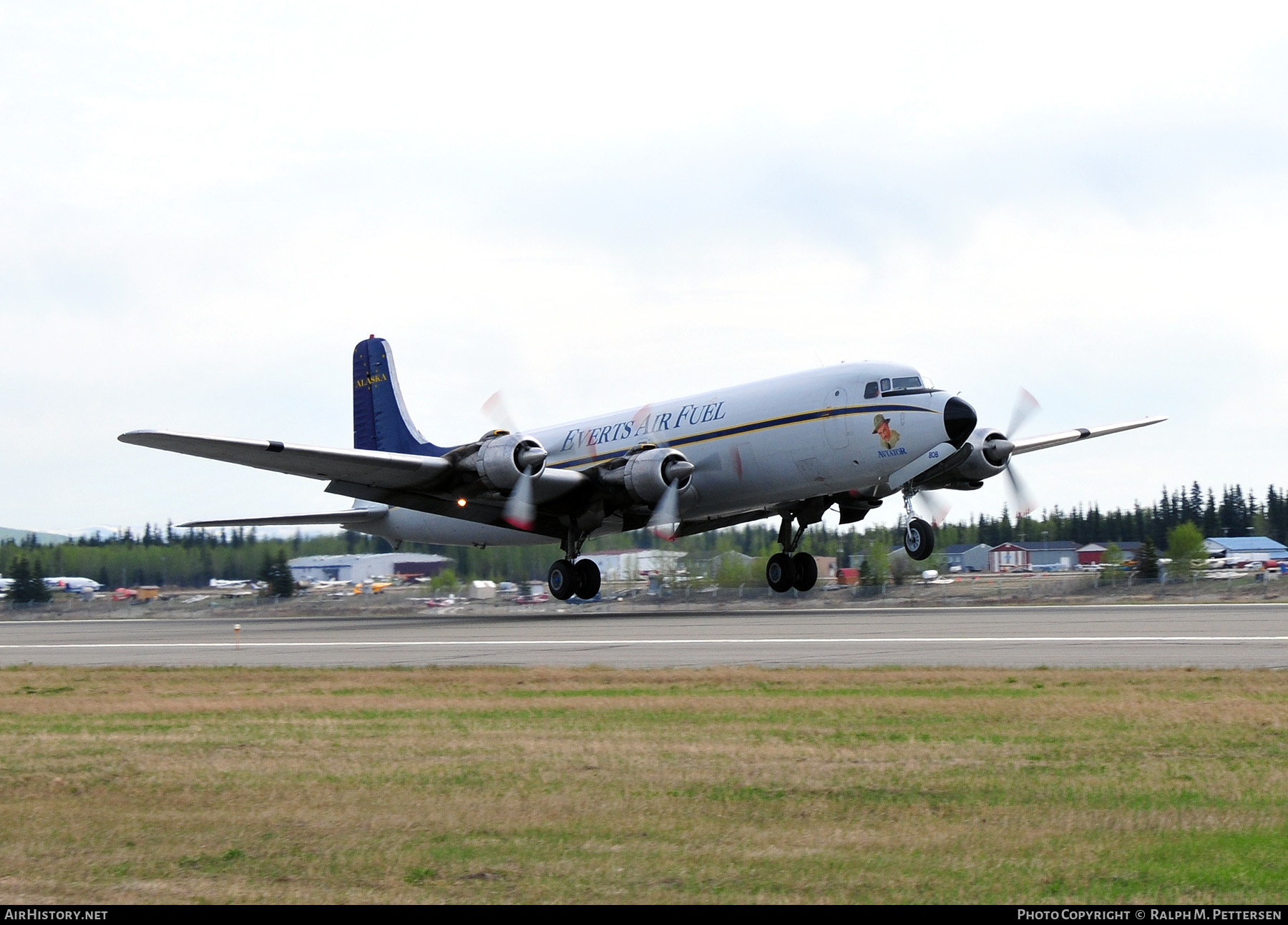 Aircraft Photo of N7780B | Douglas DC-6A | Everts Air Fuel | AirHistory.net #277760