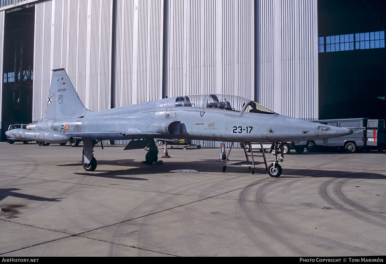 Aircraft Photo of AE.9-028 | Northrop SF-5B Freedom Fighter | Spain - Air Force | AirHistory.net #277764