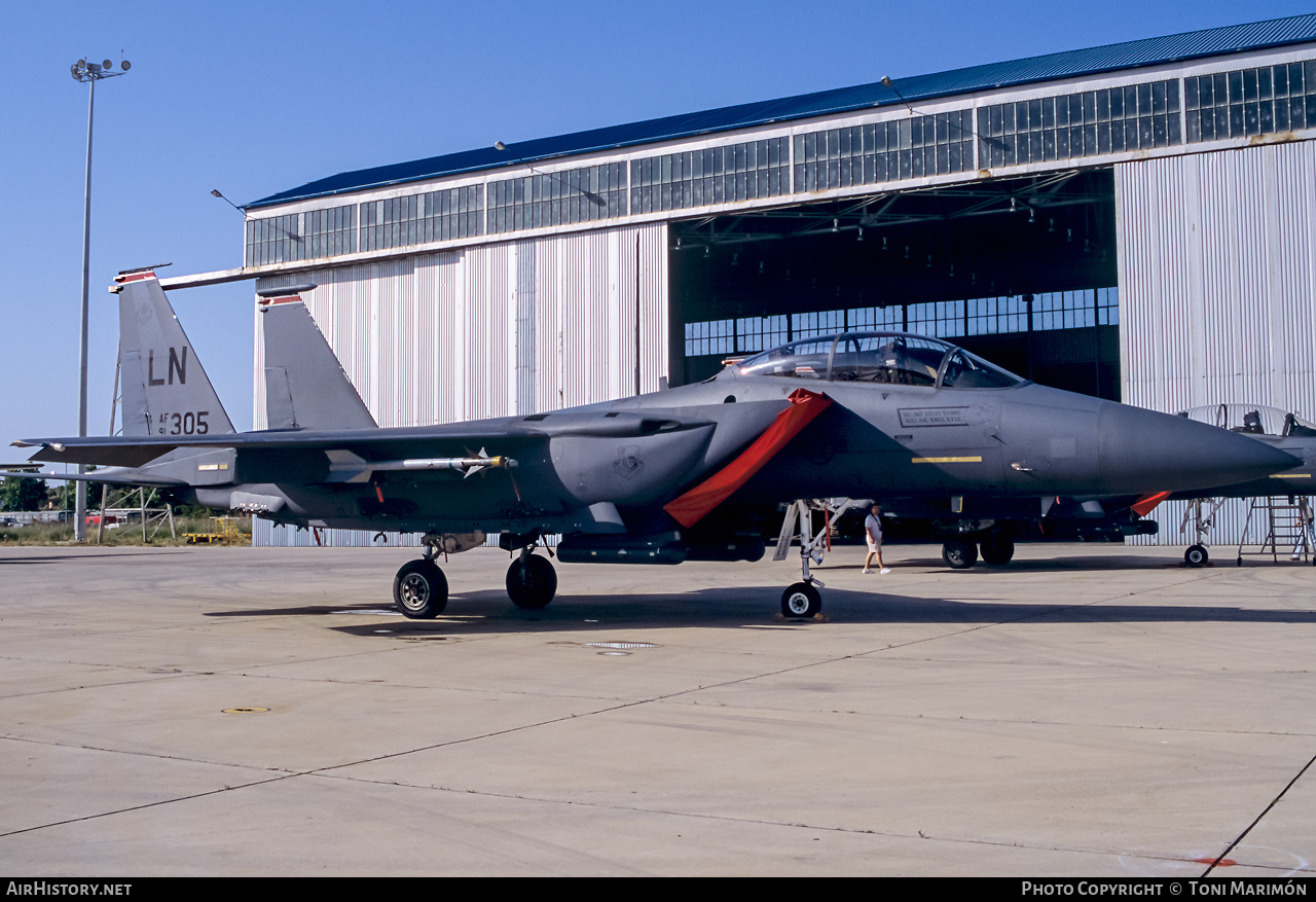 Aircraft Photo of 91-0305 | McDonnell Douglas F-15E Strike Eagle | USA - Air Force | AirHistory.net #277772