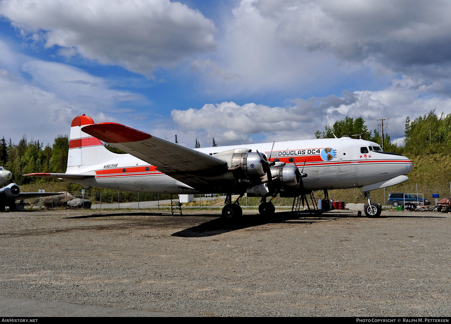 Aircraft Photo of N96358 | Douglas C-54R Skymaster | Alaska Air Fuel | AirHistory.net #277791