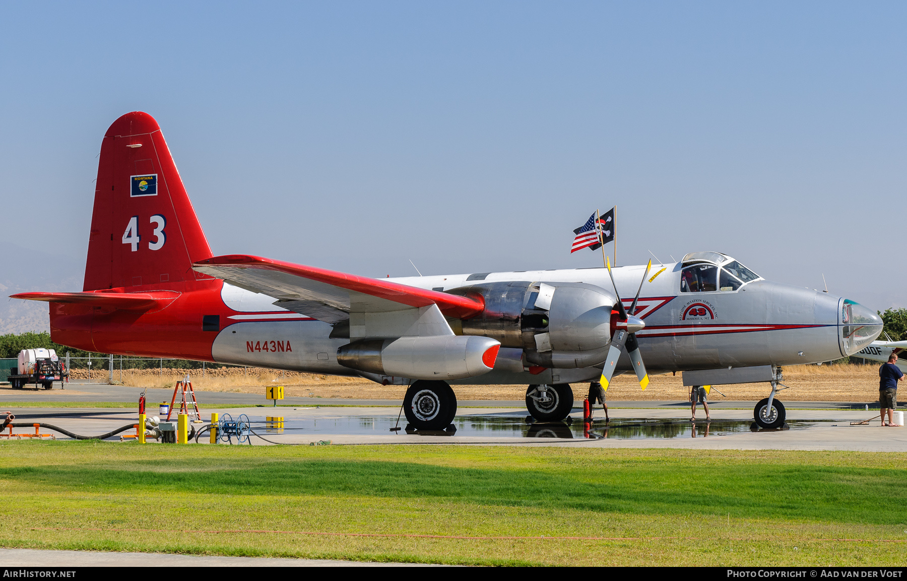 Aircraft Photo of N443NA | Lockheed P-2H/AT Neptune | Neptune Aviation Services | AirHistory.net #277796