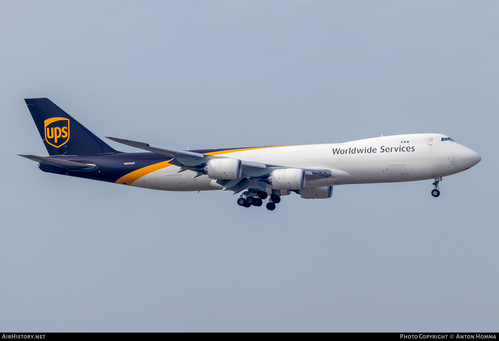 Aircraft Photo of N609UP | Boeing 747-8F | United Parcel Service - UPS | AirHistory.net #277808