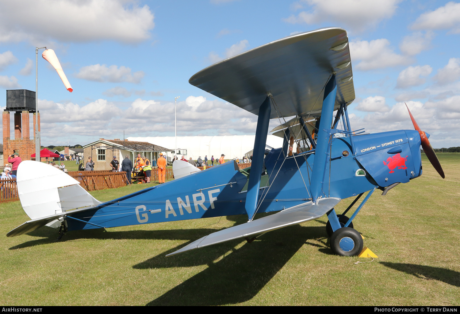 Aircraft Photo of G-ANRF | De Havilland D.H. 82A Tiger Moth II | AirHistory.net #277818