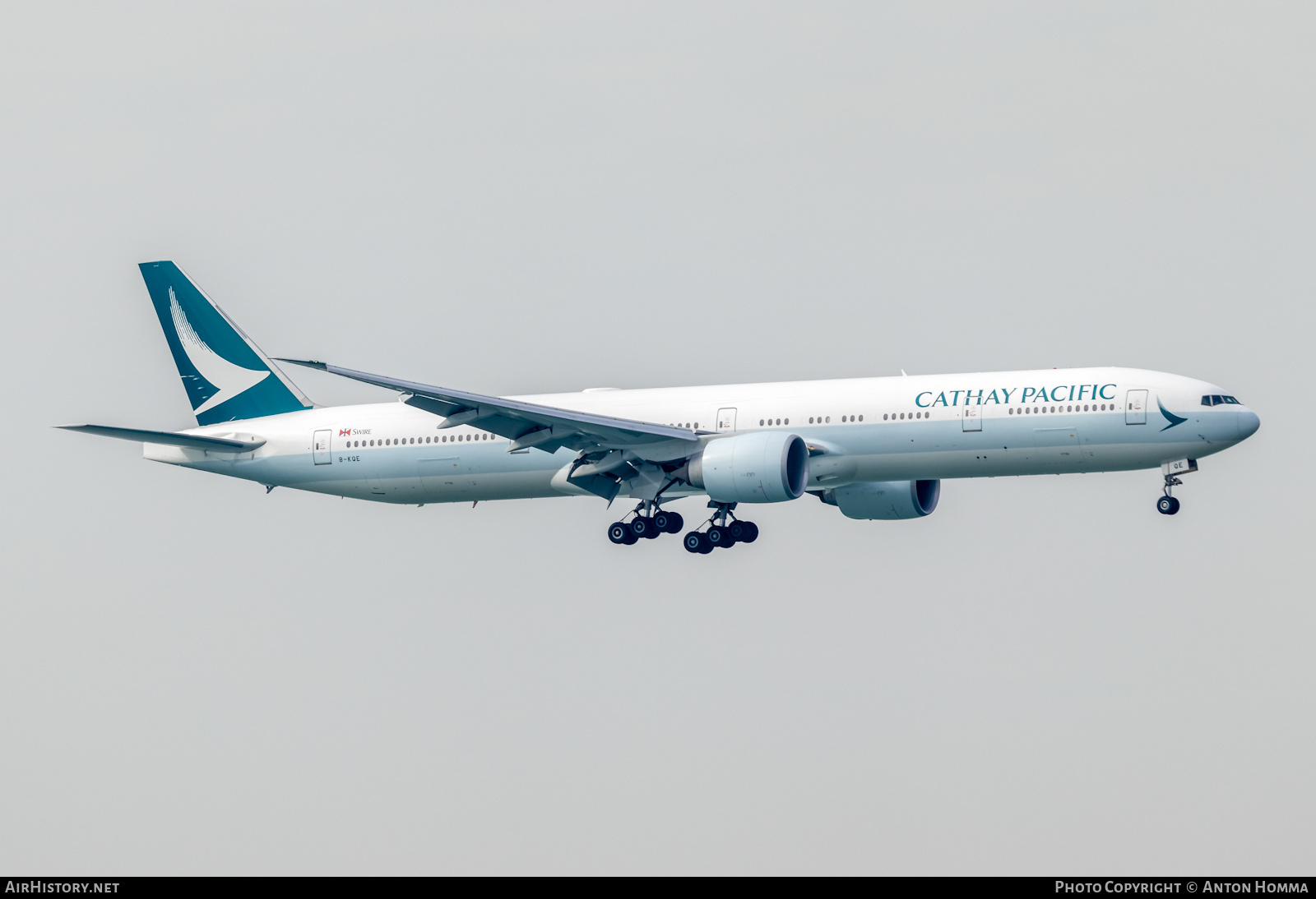Aircraft Photo of B-KQE | Boeing 777-367/ER | Cathay Pacific Airways | AirHistory.net #277825