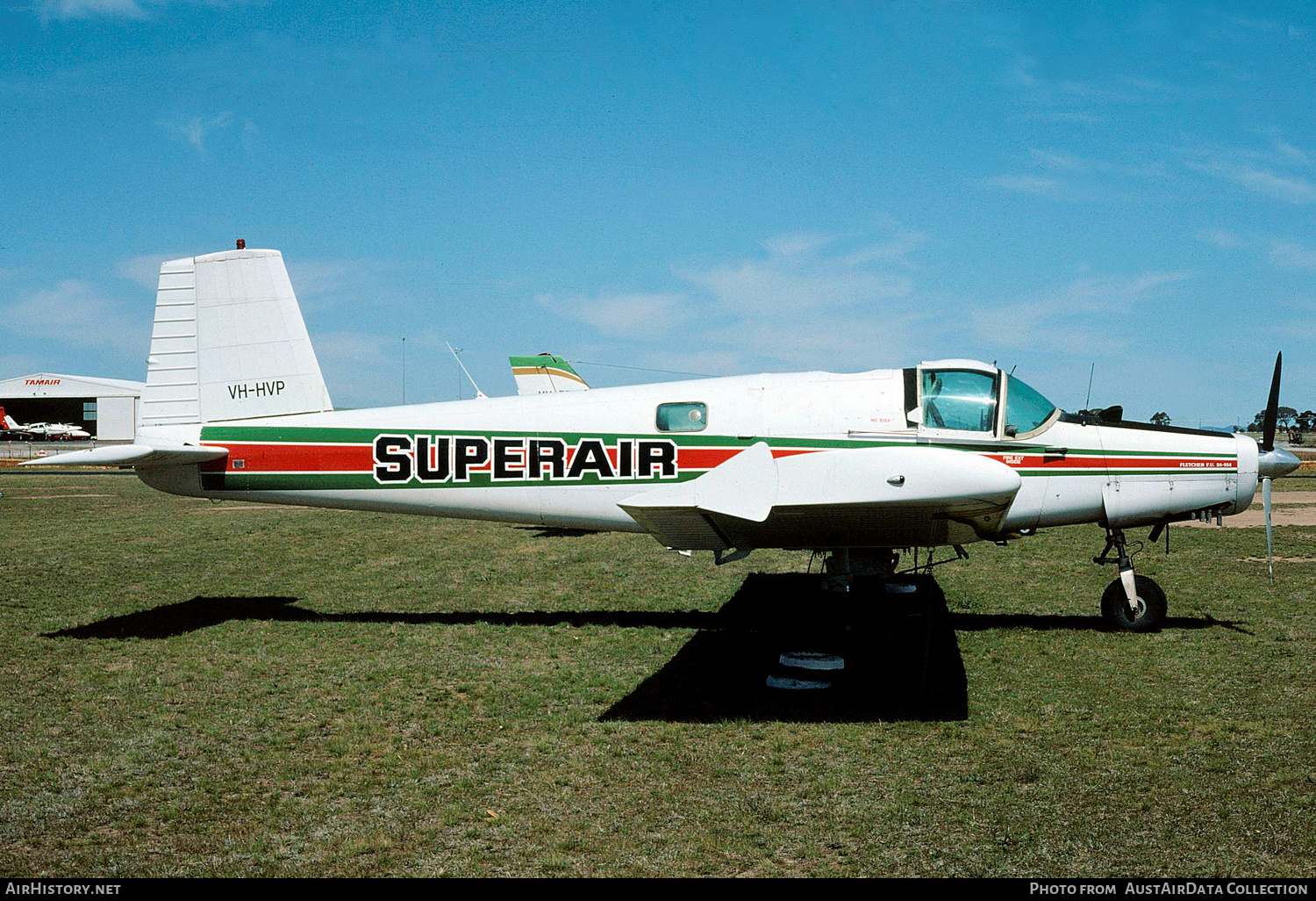 Aircraft Photo of VH-HVP | Fletcher FU-24-954 | Superair | AirHistory.net #277843