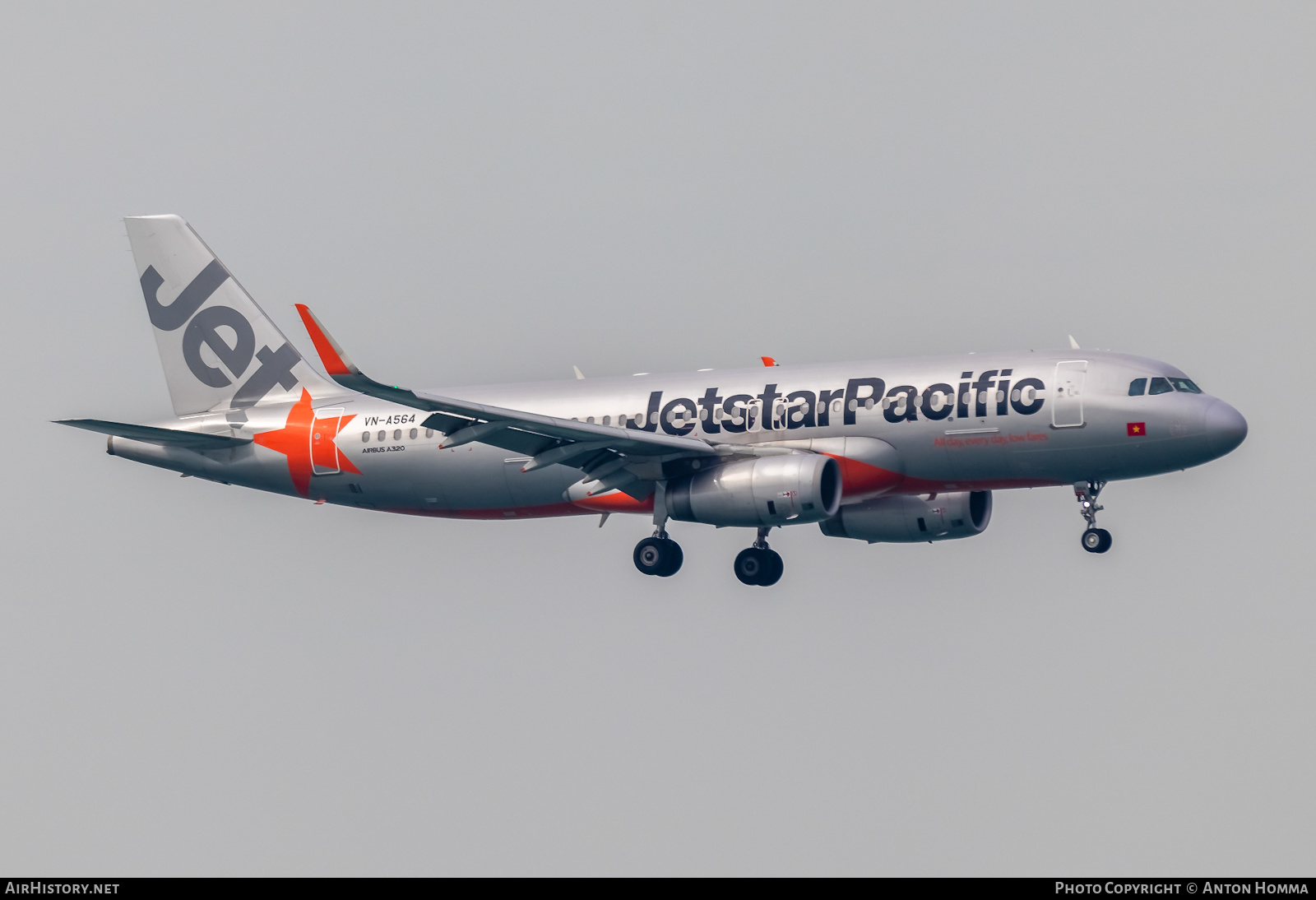 Aircraft Photo of VN-A564 | Airbus A320-232 | Jetstar Pacific Airways | AirHistory.net #277872