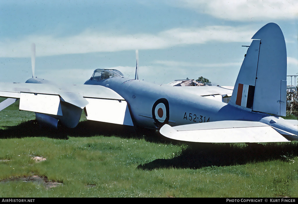 Aircraft Photo of A52-314 | De Havilland D.H. 98 Mosquito PR41 | Australia - Air Force | AirHistory.net #277879