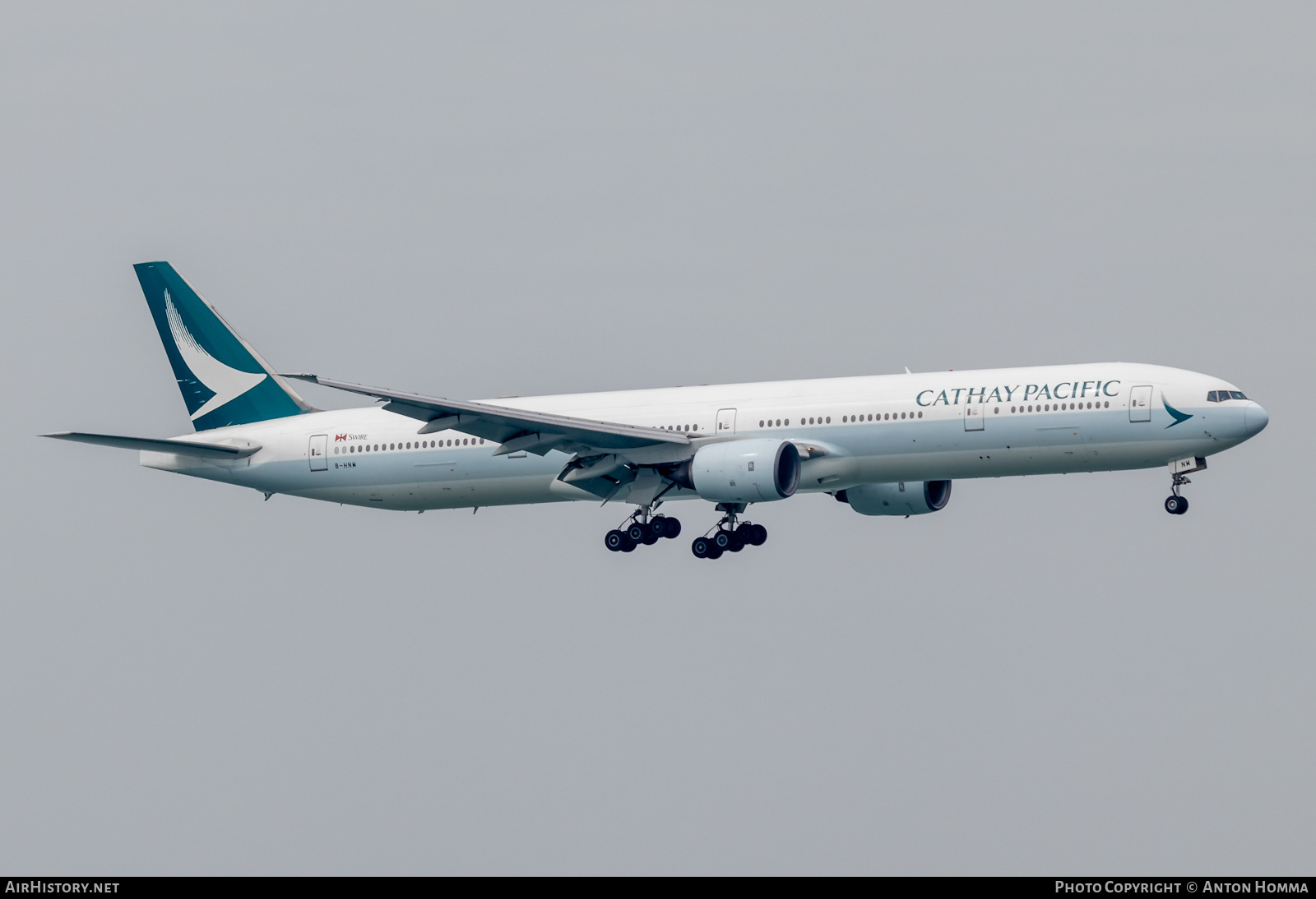 Aircraft Photo of B-HNM | Boeing 777-367 | Cathay Pacific Airways | AirHistory.net #277904