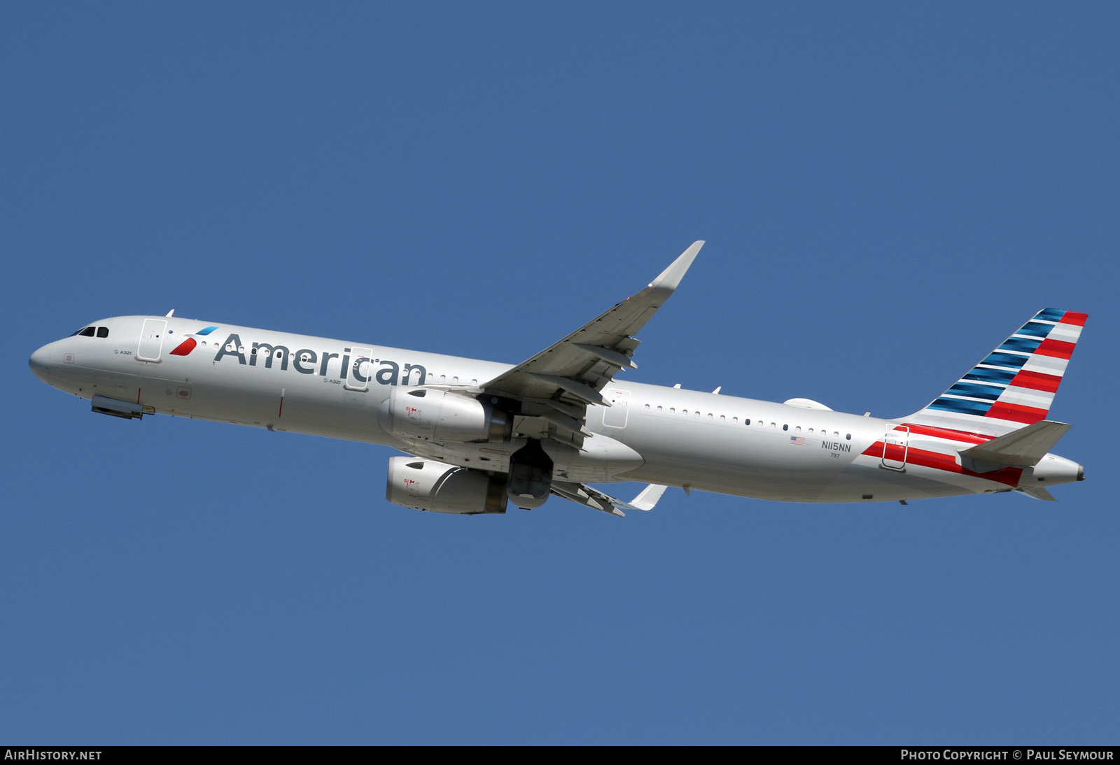 Aircraft Photo of N115NN | Airbus A321-231 | American Airlines | AirHistory.net #277917