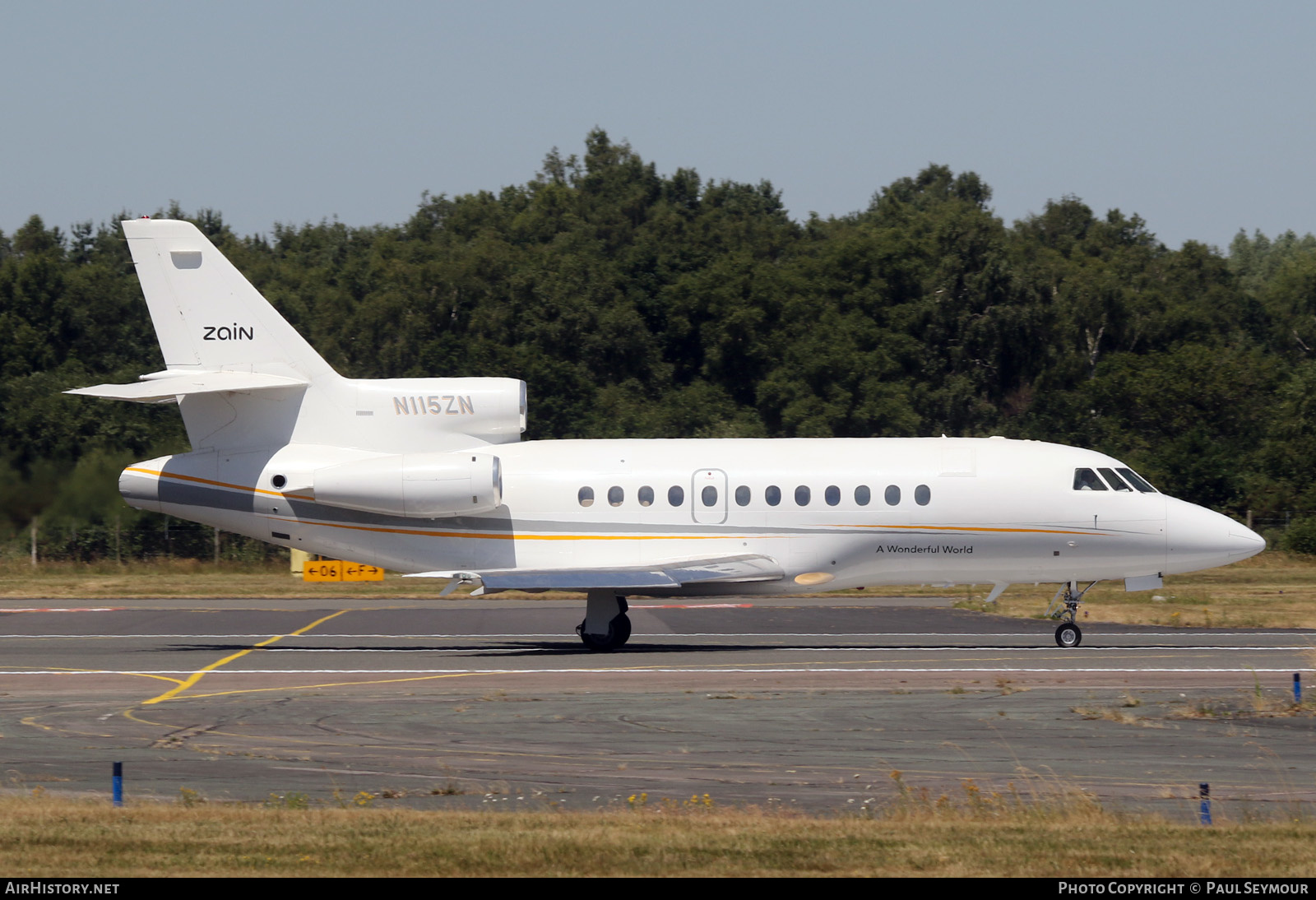 Aircraft Photo of N115ZN | Dassault Falcon 900B | AirHistory.net #277933