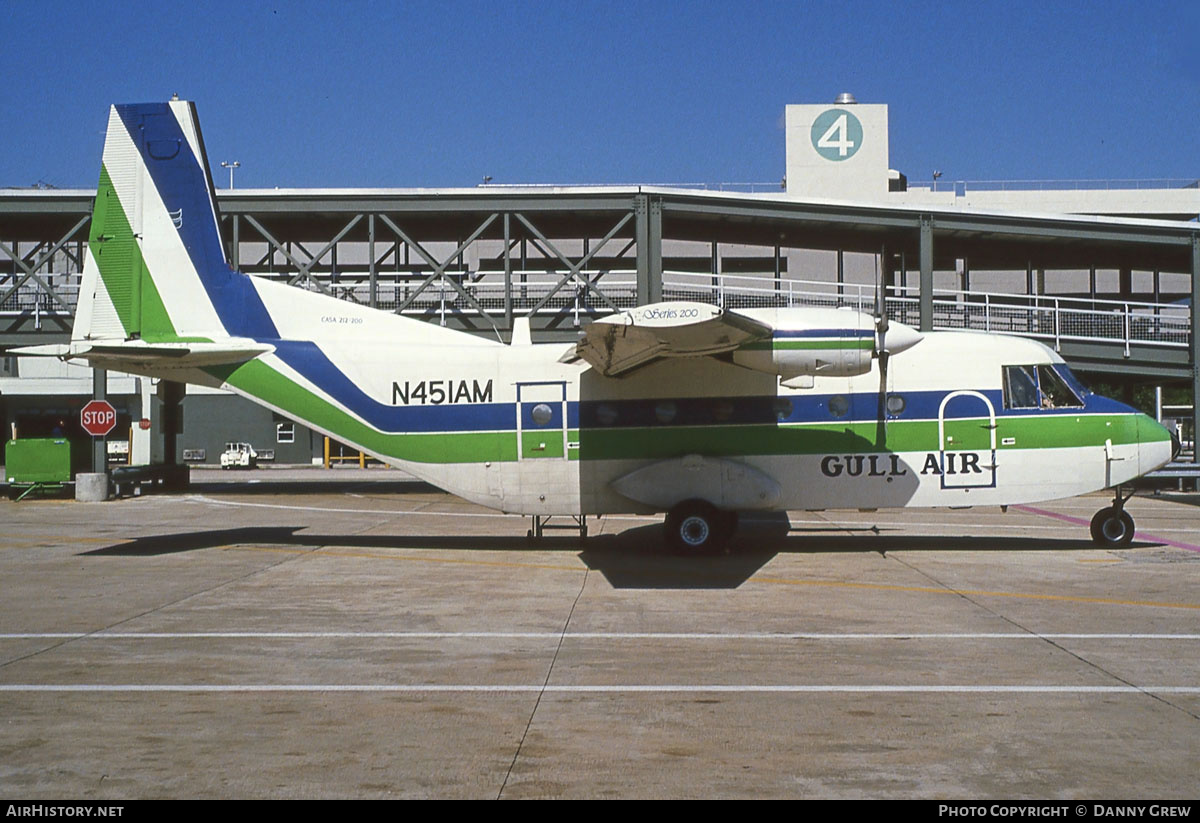 Aircraft Photo of N451AM | CASA C-212-200 Aviocar | Gull Air | AirHistory.net #277953