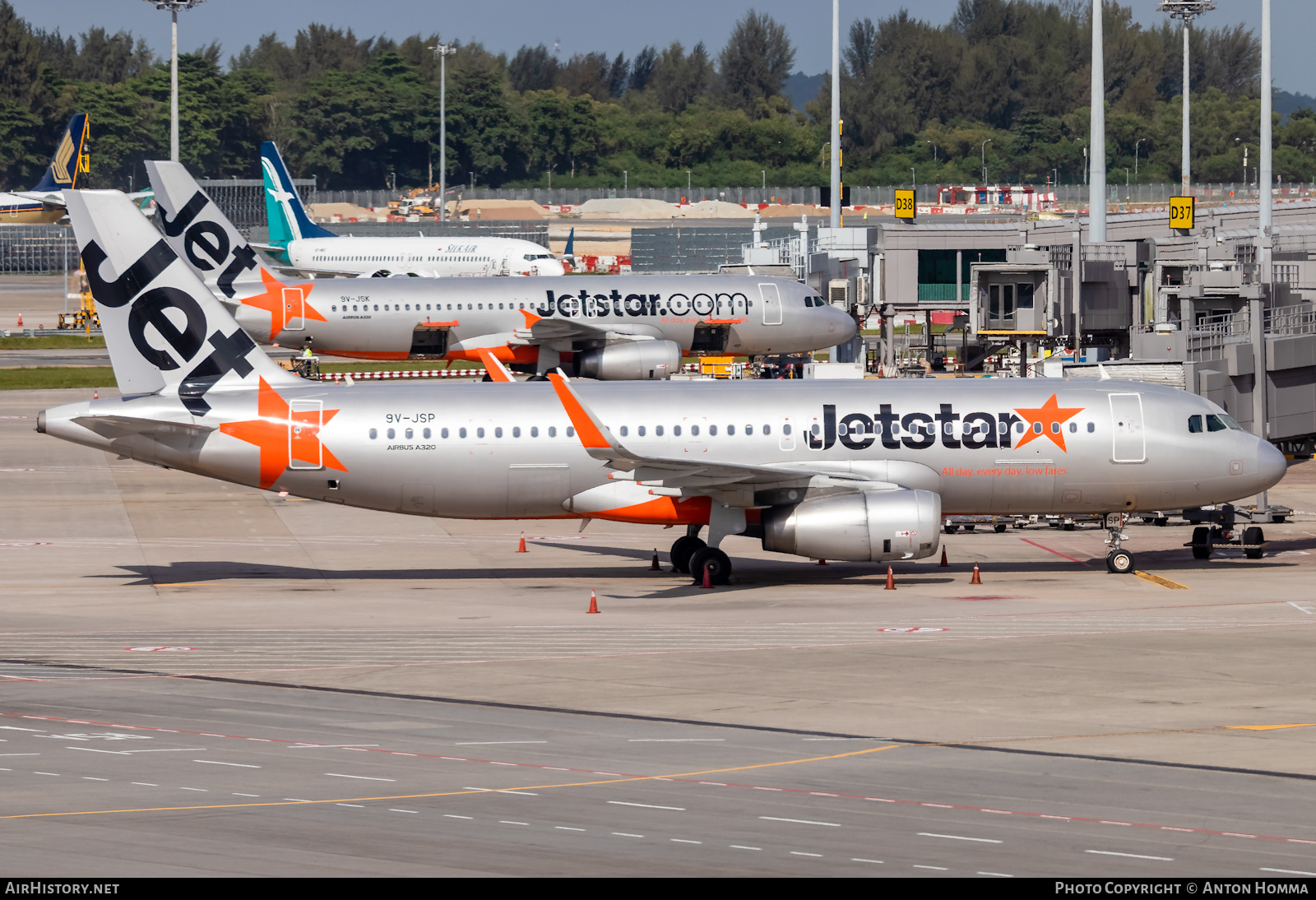 Aircraft Photo of 9V-JSP | Airbus A320-232 | Jetstar Airways | AirHistory.net #277967