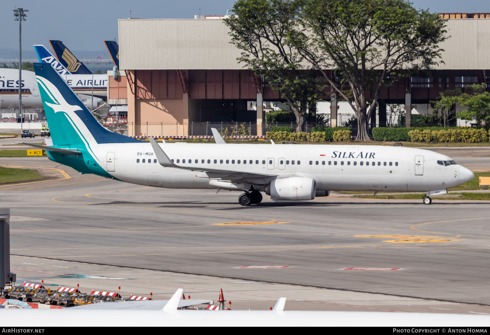 Aircraft Photo of 9V-MGK | Boeing 737-8SA | SilkAir | AirHistory.net #277971