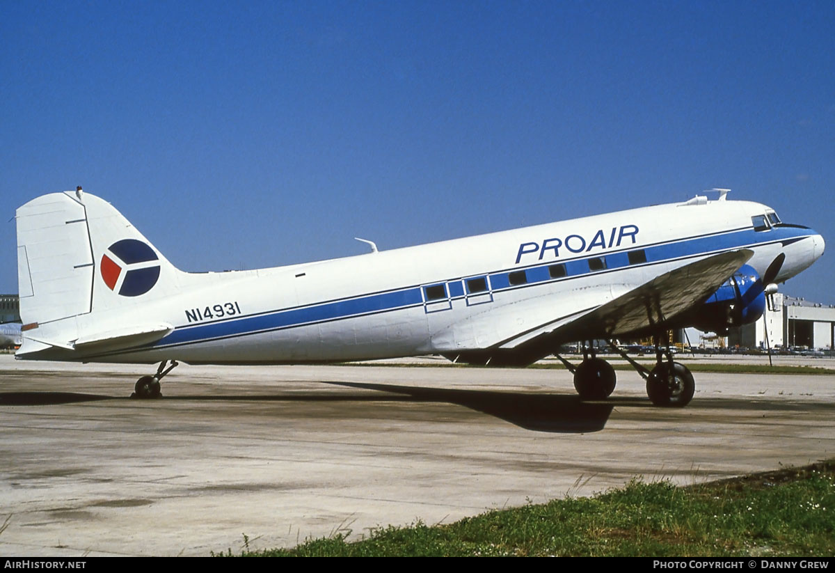 Aircraft Photo of N14931 | Douglas DC-3-209B | Pro Air | AirHistory.net #277976