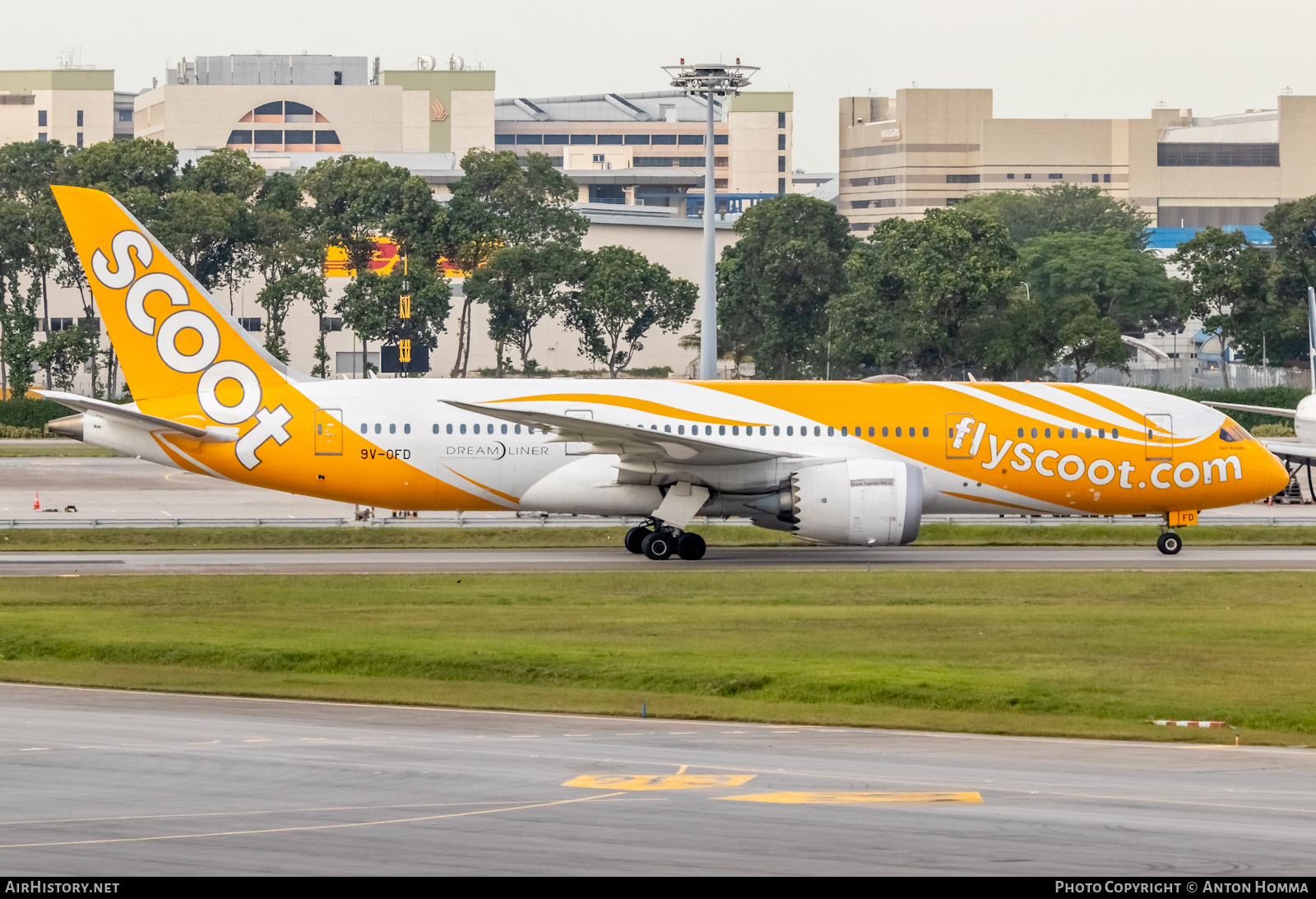 Aircraft Photo of 9V-OFD | Boeing 787-8 Dreamliner | Scoot | AirHistory.net #277977