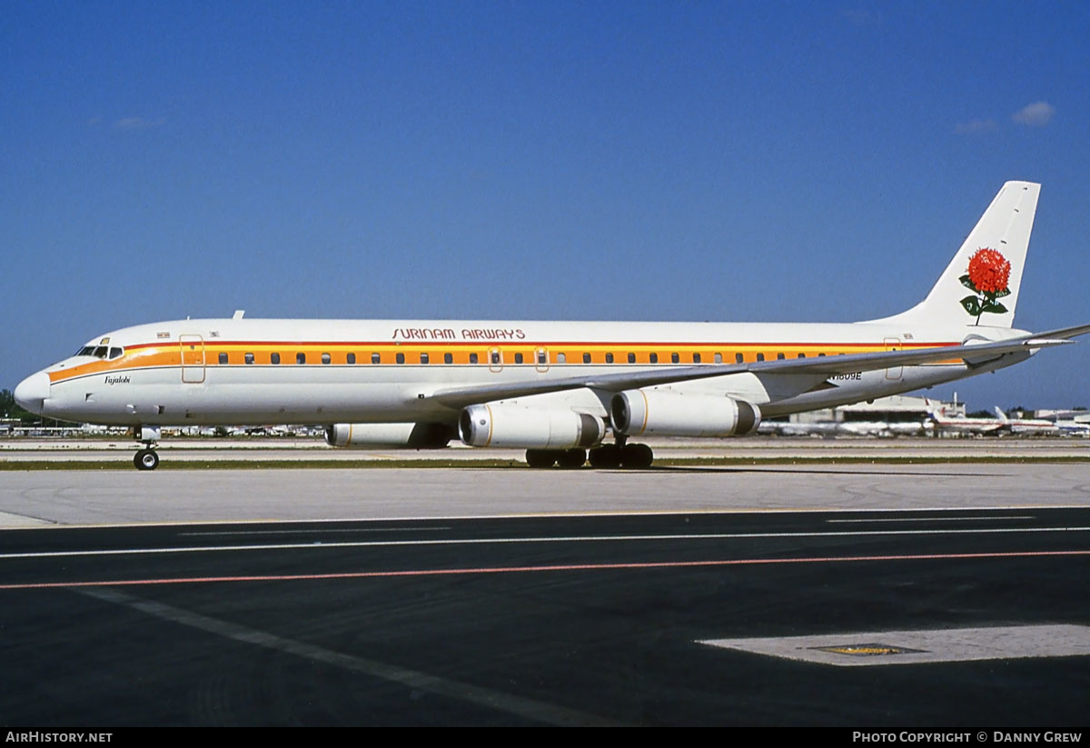 Aircraft Photo of N1809E | McDonnell Douglas DC-8-62 | Surinam Airways | AirHistory.net #277981