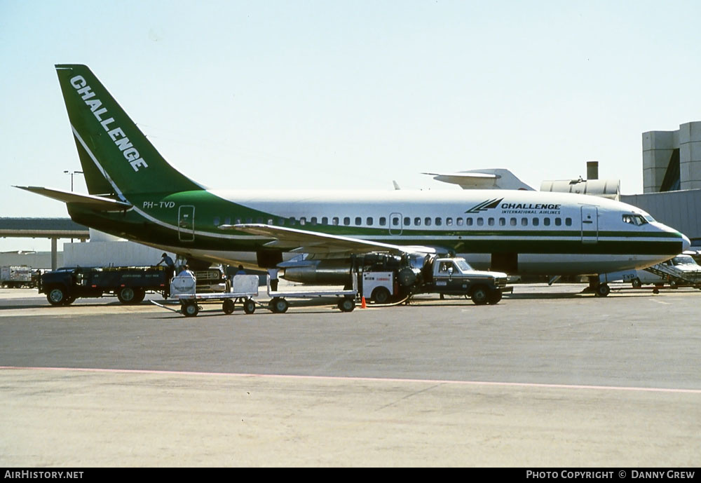 Aircraft Photo of PH-TVD | Boeing 737-2K2C/Adv | Challenge International Airlines | AirHistory.net #277990