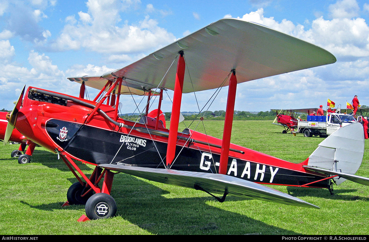 Aircraft Photo of G-AAHY | De Havilland D.H. 60M Moth | Brooklands Flying Club | AirHistory.net #278018