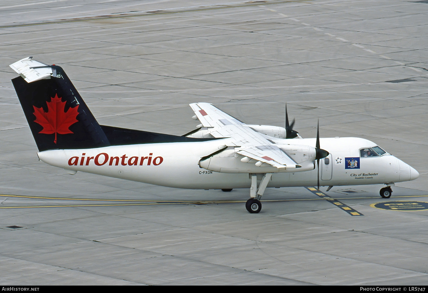 Aircraft Photo of C-FXON | De Havilland Canada DHC-8-102 Dash 8 | Air Ontario | AirHistory.net #278021