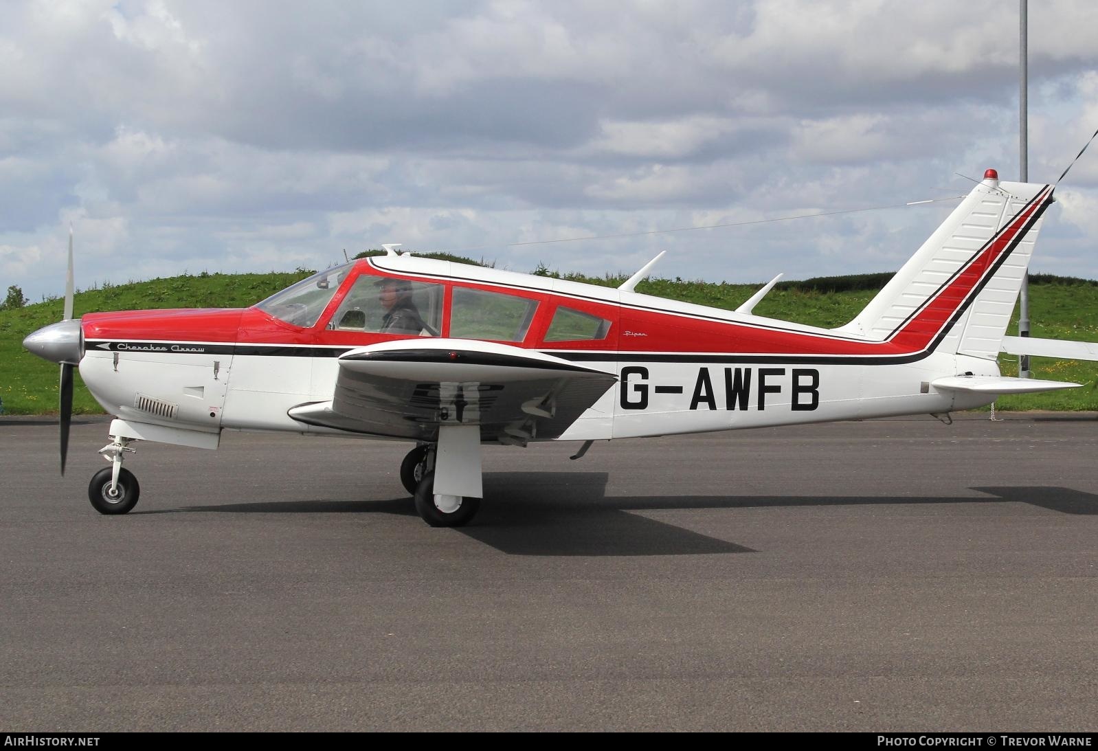 Aircraft Photo of G-AWFB | Piper PA-28R-180 Cherokee Arrow | AirHistory.net #278041