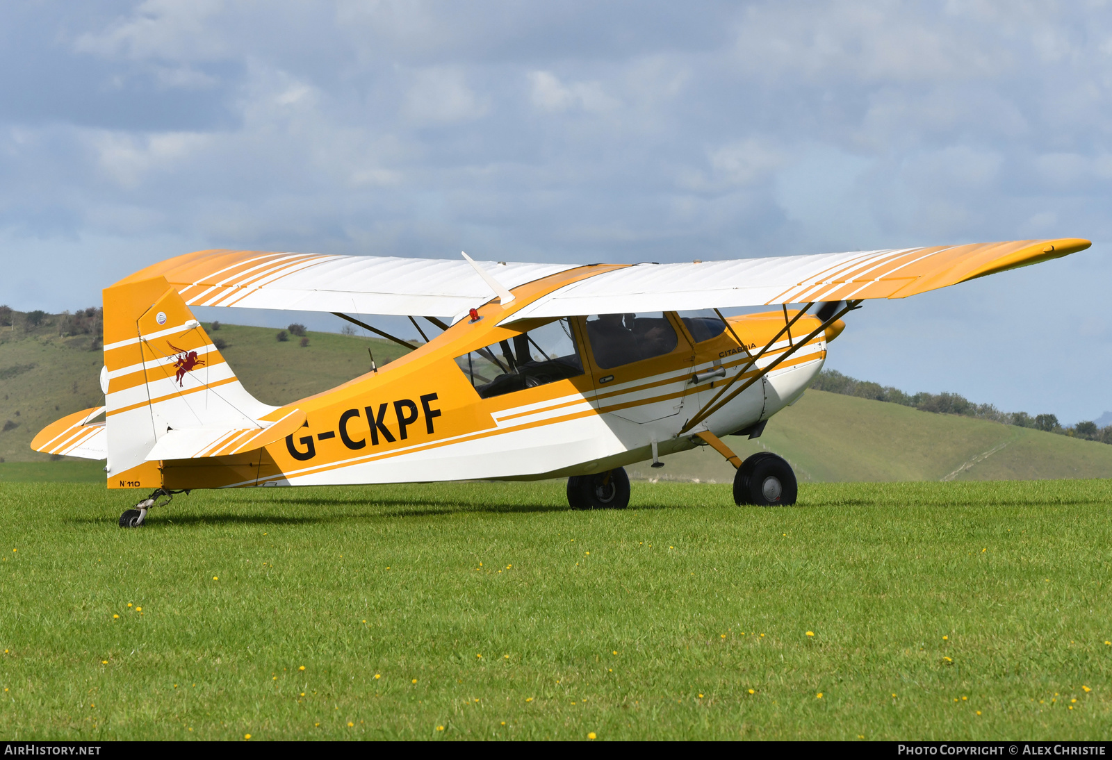 Aircraft Photo of G-CKPF | American Champion 7GCBC Citabria | AirHistory.net #278052