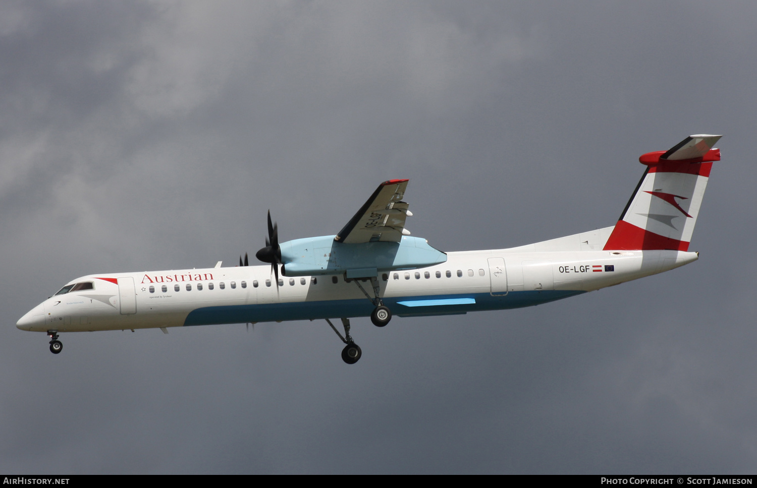 Aircraft Photo of OE-LGF | Bombardier DHC-8-402 Dash 8 | Austrian Airlines | AirHistory.net #278053