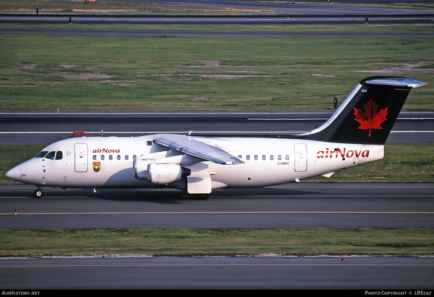 Aircraft Photo of C-GRNV | British Aerospace BAe-146-200 | Air Nova | AirHistory.net #278057
