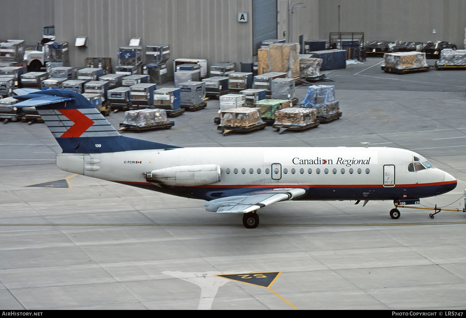 Aircraft Photo of C-FCRI | Fokker F28-1000 Fellowship | Canadian Regional Airlines | AirHistory.net #278069