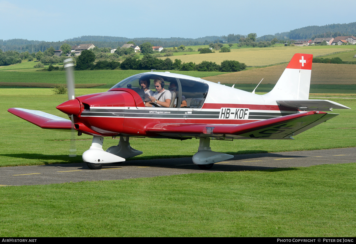 Aircraft Photo of HB-KOF | Robin DR-400-140B Dauphin 4 | Motorfluggruppe Thurgau - MFGT | AirHistory.net #278071