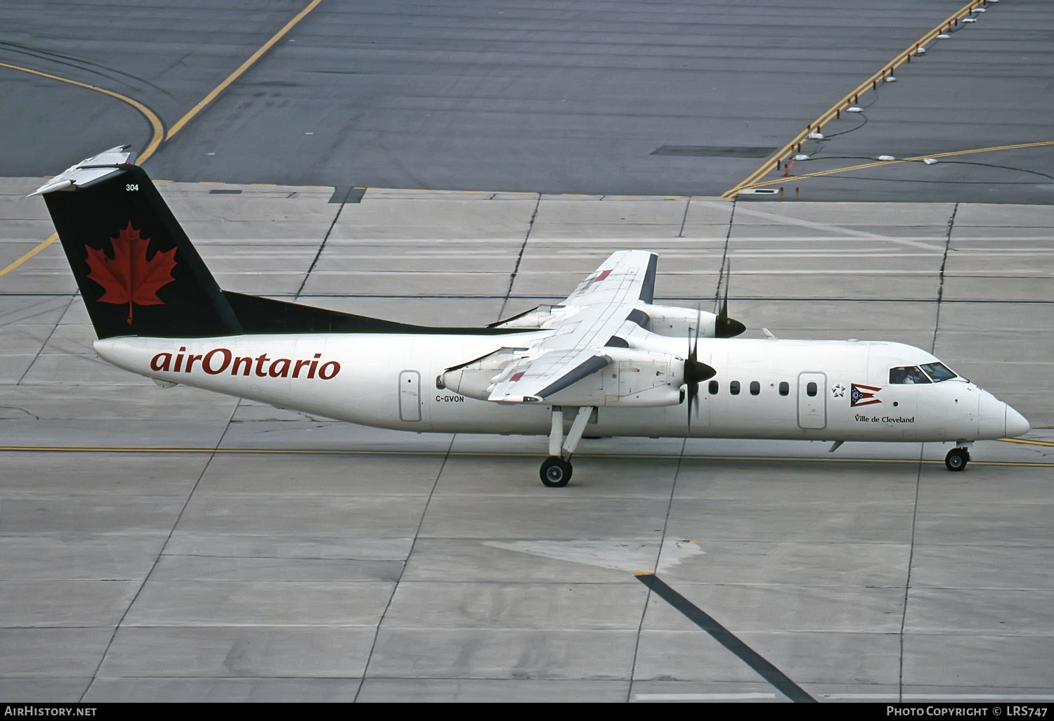 Aircraft Photo of C-GVON | De Havilland Canada DHC-8-301 Dash 8 | Air Ontario | AirHistory.net #278092