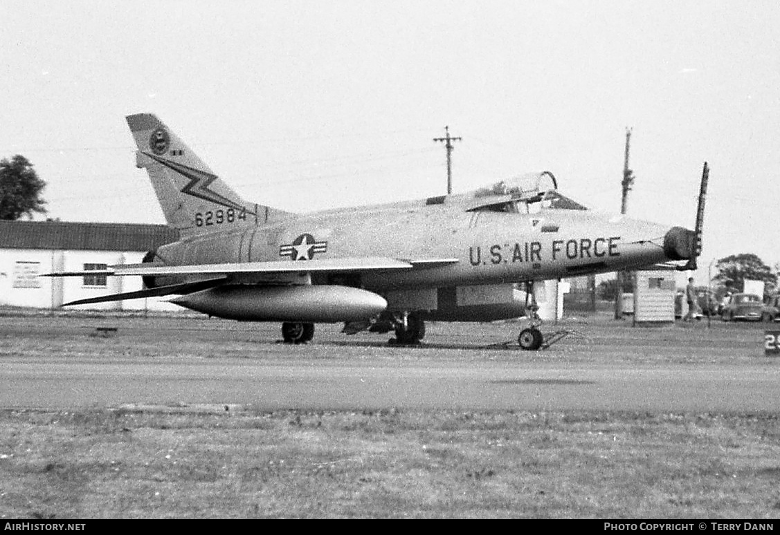 Aircraft Photo of 56-2984 / 62984 | North American F-100D Super Sabre | USA - Air Force | AirHistory.net #278102