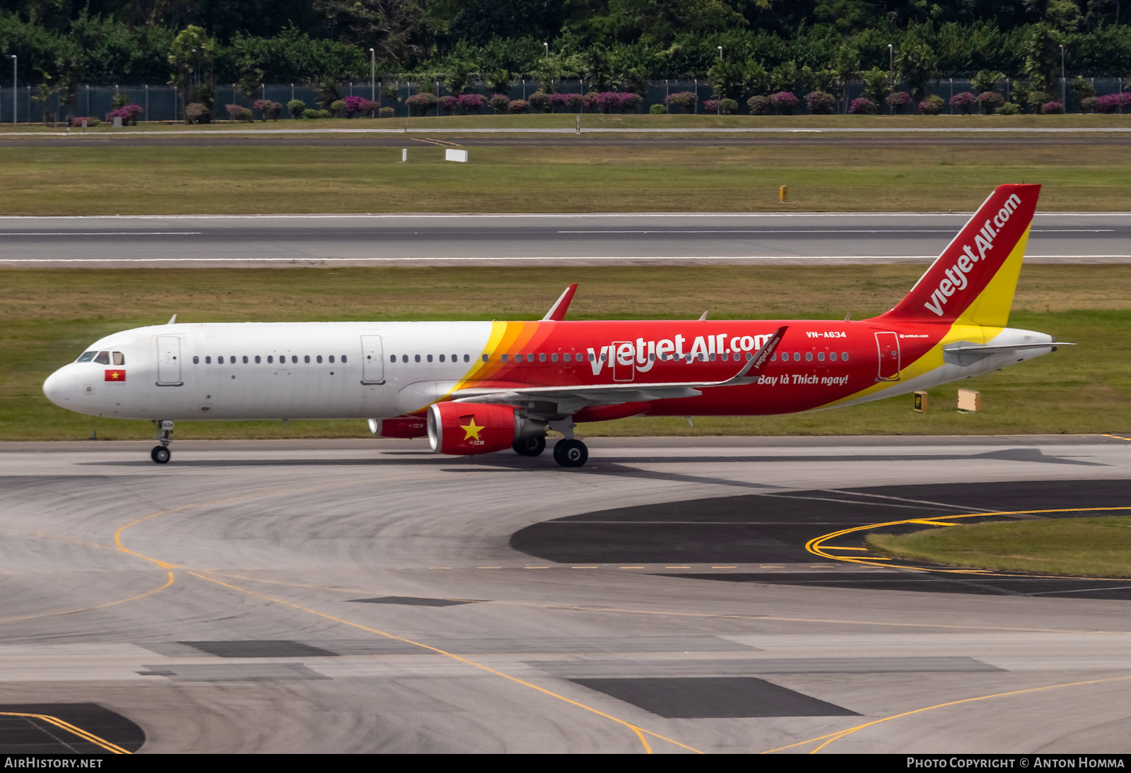 Aircraft Photo of VN-A634 | Airbus A321-211 | VietJet Air | AirHistory.net #278109