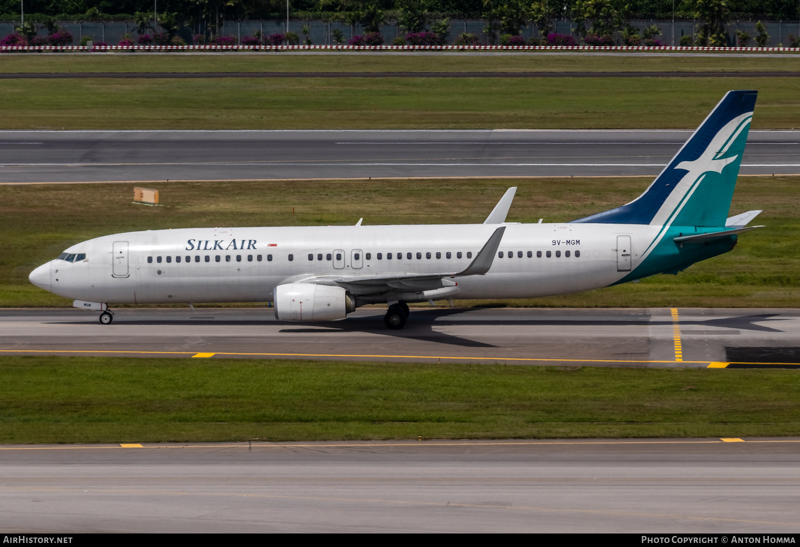 Aircraft Photo of 9V-MGM | Boeing 737-8SA | SilkAir | AirHistory.net #278144