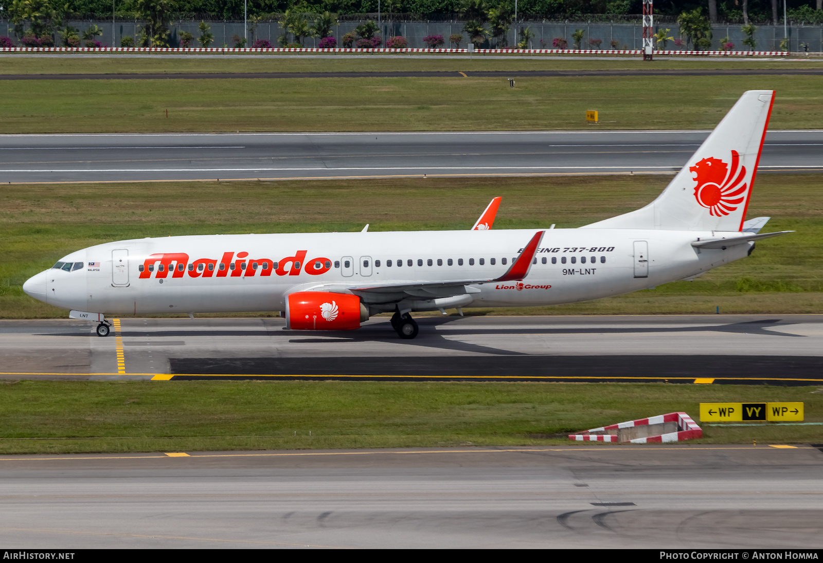 Aircraft Photo of 9M-LNT | Boeing 737-8GP | Malindo Air | AirHistory.net #278148