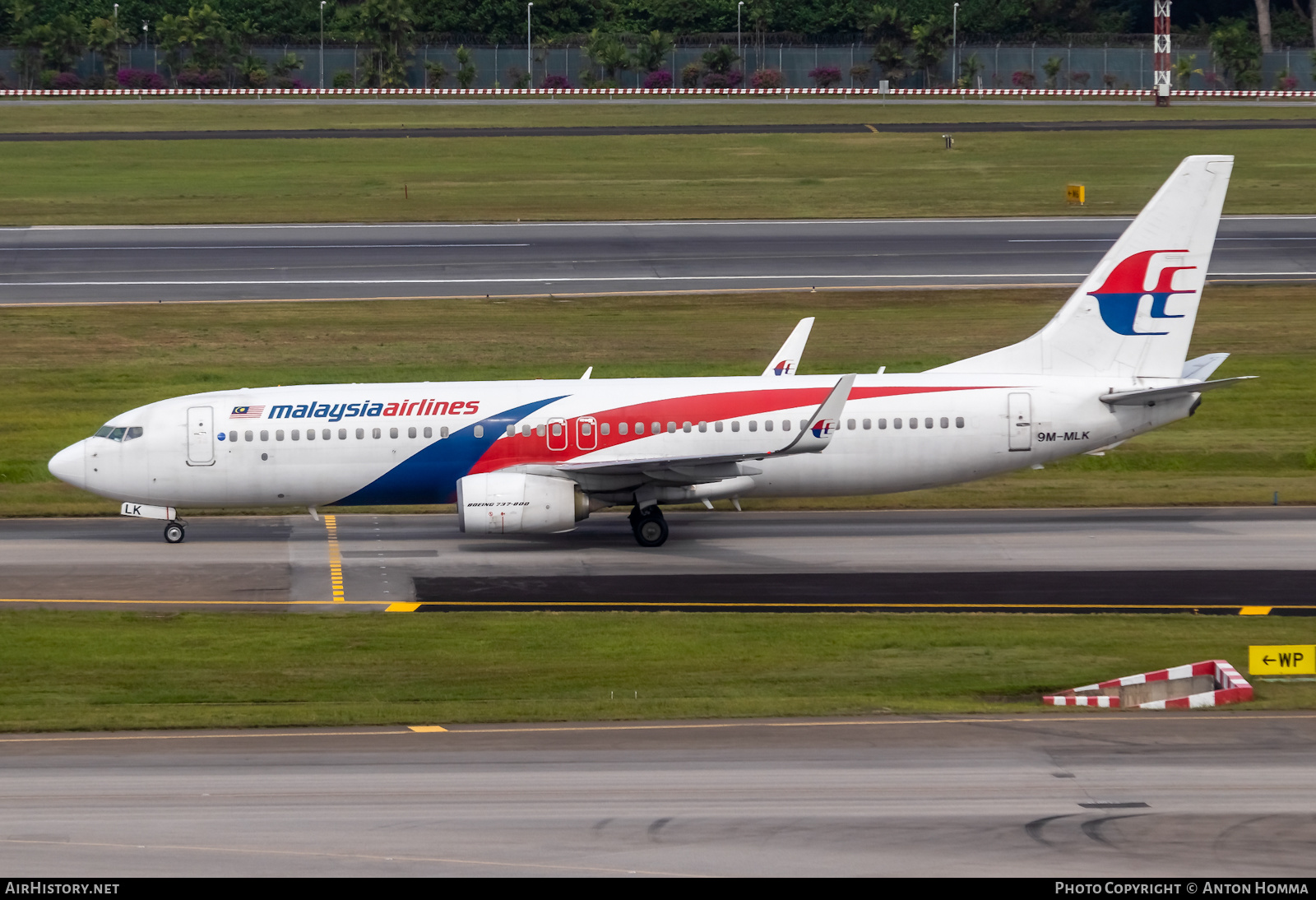 Aircraft Photo of 9M-MLK | Boeing 737-8FZ | Malaysia Airlines | AirHistory.net #278162