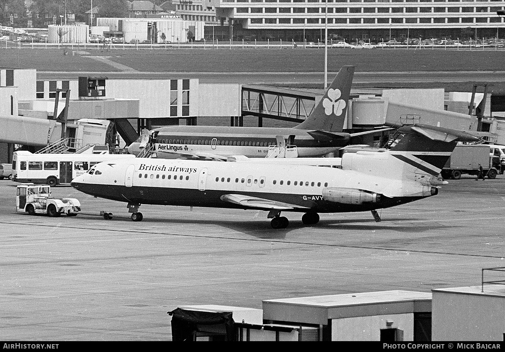 Aircraft Photo of G-AVYB | Hawker Siddeley HS-121 Trident 1E | British Airways | AirHistory.net #278165