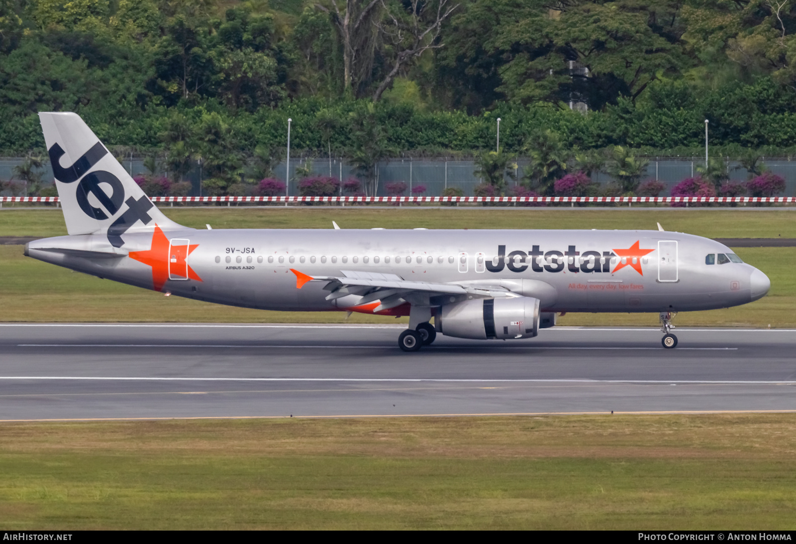 Aircraft Photo of 9V-JSA | Airbus A320-232 | Jetstar Airways | AirHistory.net #278178