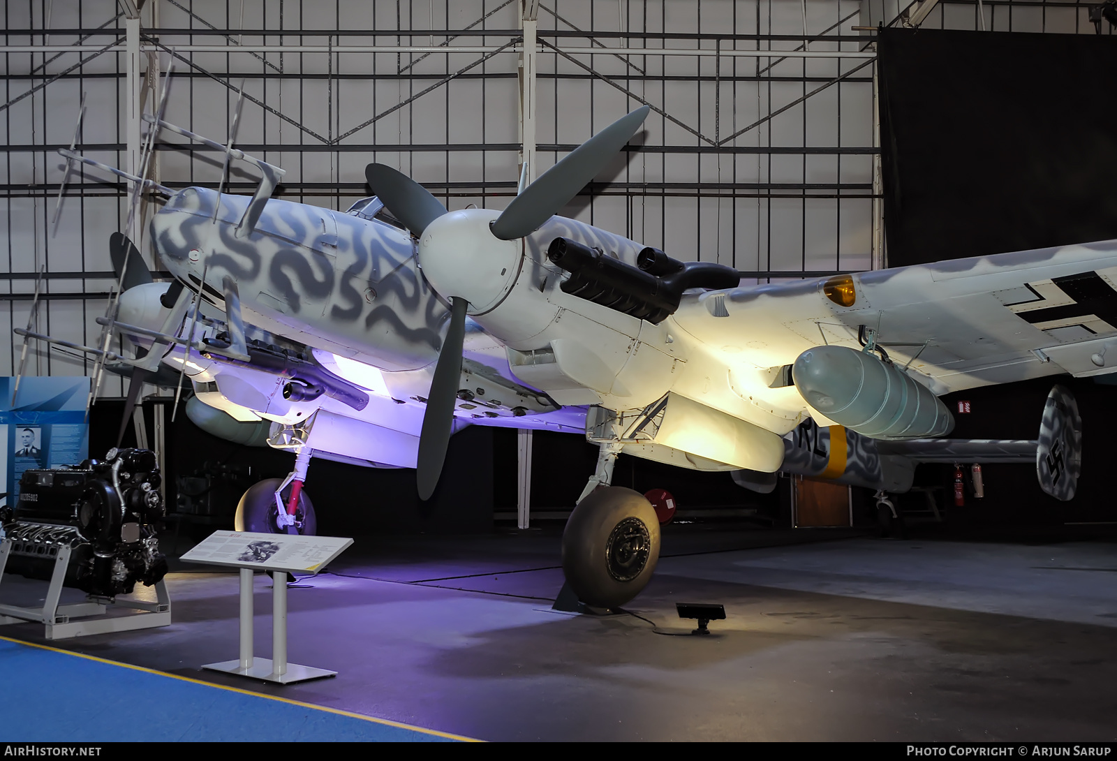 Aircraft Photo of 730301 | Messerschmitt Bf-110G-4/R6 | Germany - Air Force | AirHistory.net #278193