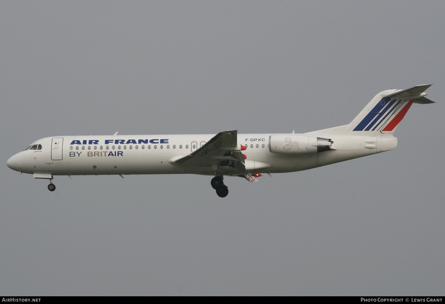 Aircraft Photo of F-GPXC | Fokker 100 (F28-0100) | Air France | AirHistory.net #278203