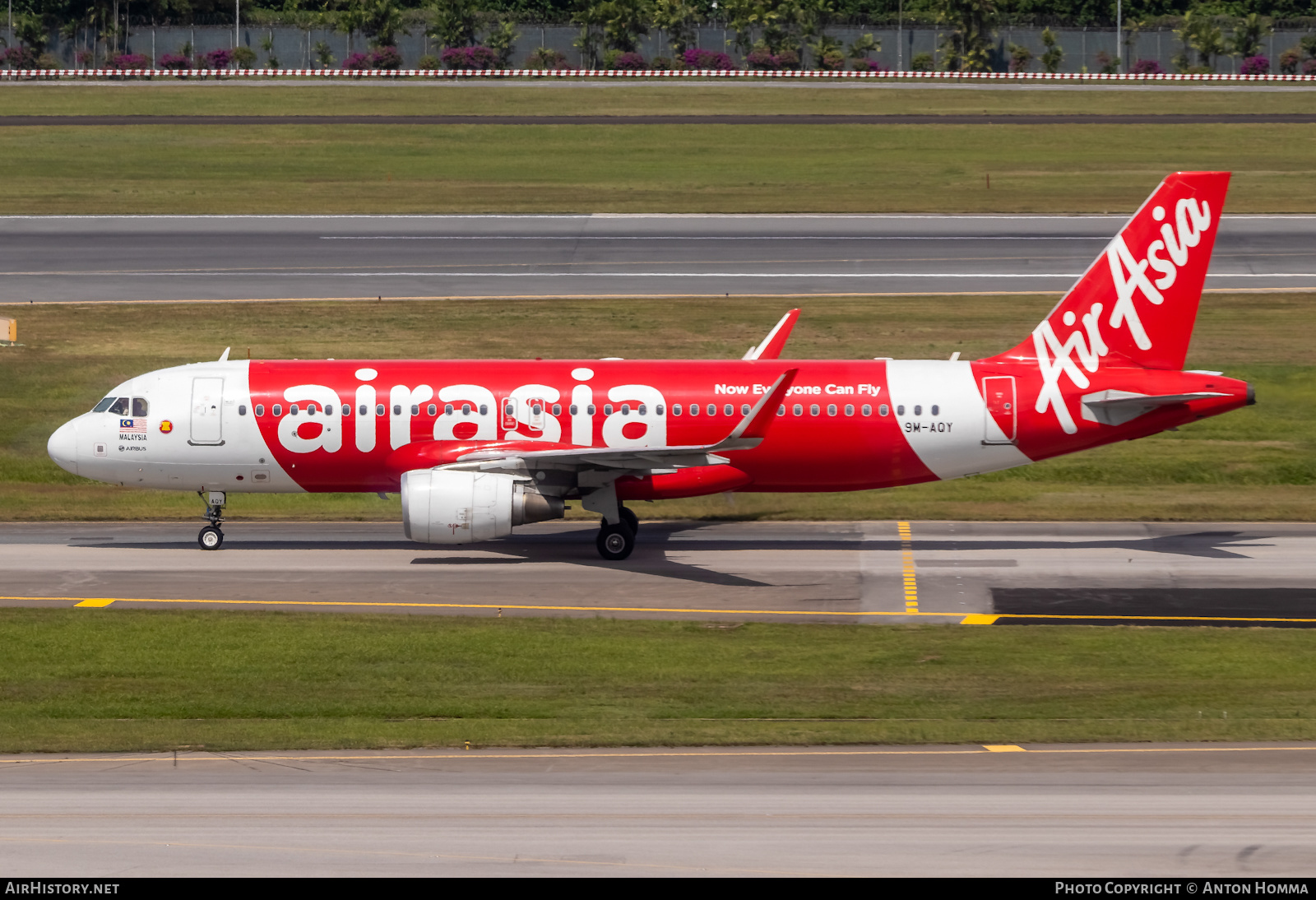 Aircraft Photo of 9M-AQY | Airbus A320-216 | AirAsia | AirHistory.net #278205